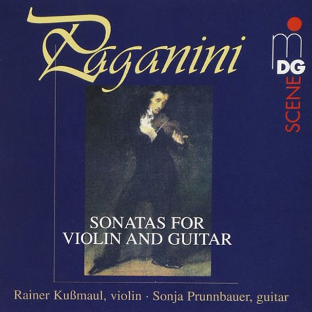 SONATAS FOR VIOLIN AND GUITAR/ RAINER KUSSMAUL, SONJA PRUNNBAUER [파가니니: 바이올린 & 기타를 위한 소나타 - 쿠스마울, 프룬바우어]