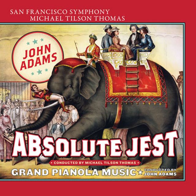 ABSOLUTE JEST & GRAND PIANOLA MUSIC/ MICHAEL TILSON THOMAS [SACD HYBRID] [애덤스: 완벽한 농담 & 그랜드 피아놀라 음악]