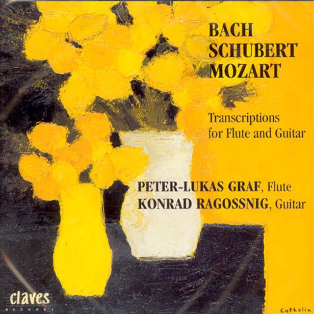 TRANSCRIPTIONS FOR FLUTE AND GUITAR: BACH, MOZART, SCHUBERT/ KONRAD RAGOSSNIG