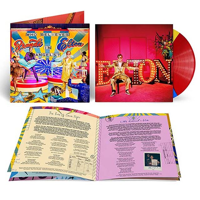 WHO BELIEVES IN ANGELS? [TRI-COLOUR LP]