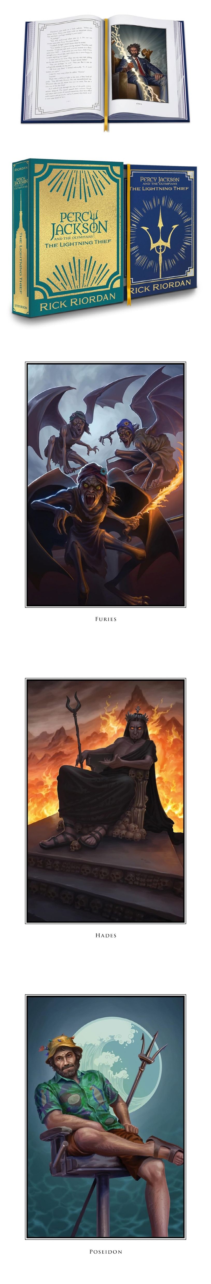 Percy Jackson and the Olympians the Lightning Thief Deluxe Collector