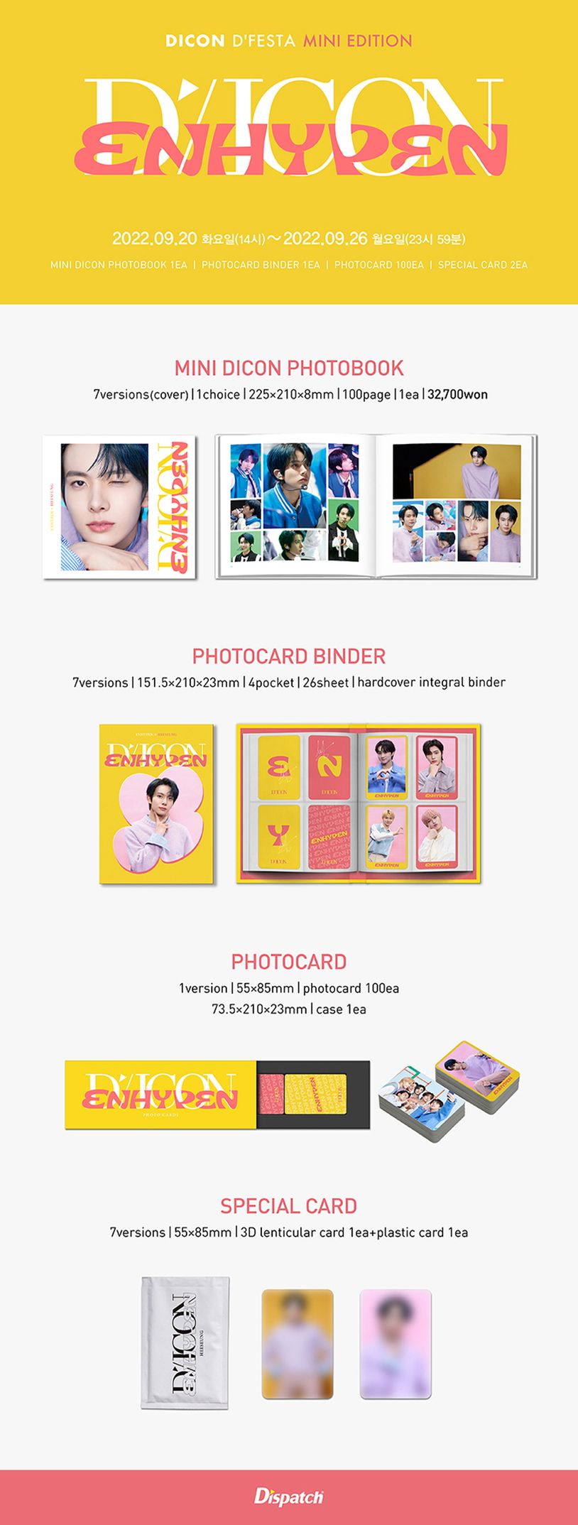DICON D'FESTA MINI EDITION:ENHYPEN 04-JAKE (디아이콘 디페
