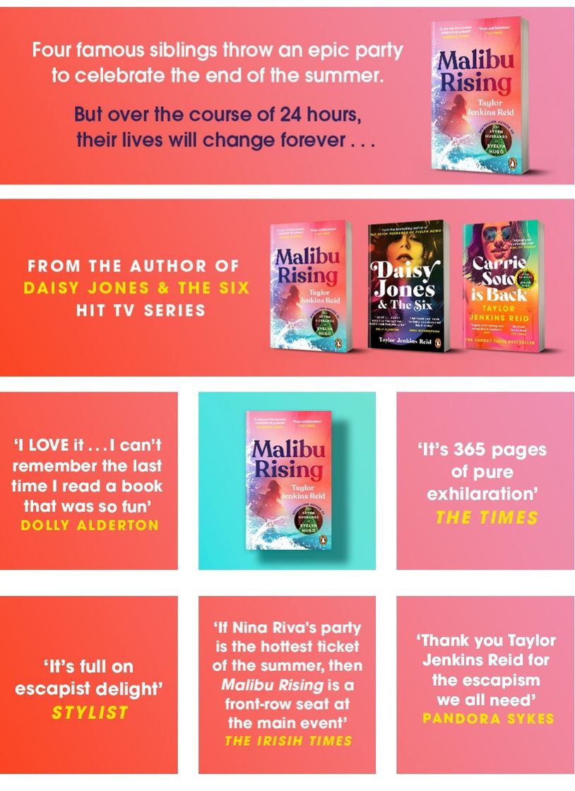 Malibu Rising Jenkins Reid, Taylor 교보문고