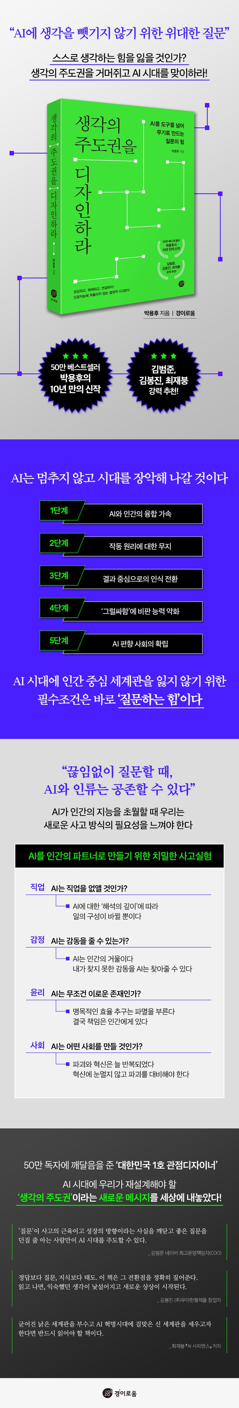 생각의 주도권을 디자인하라 상세 이미지