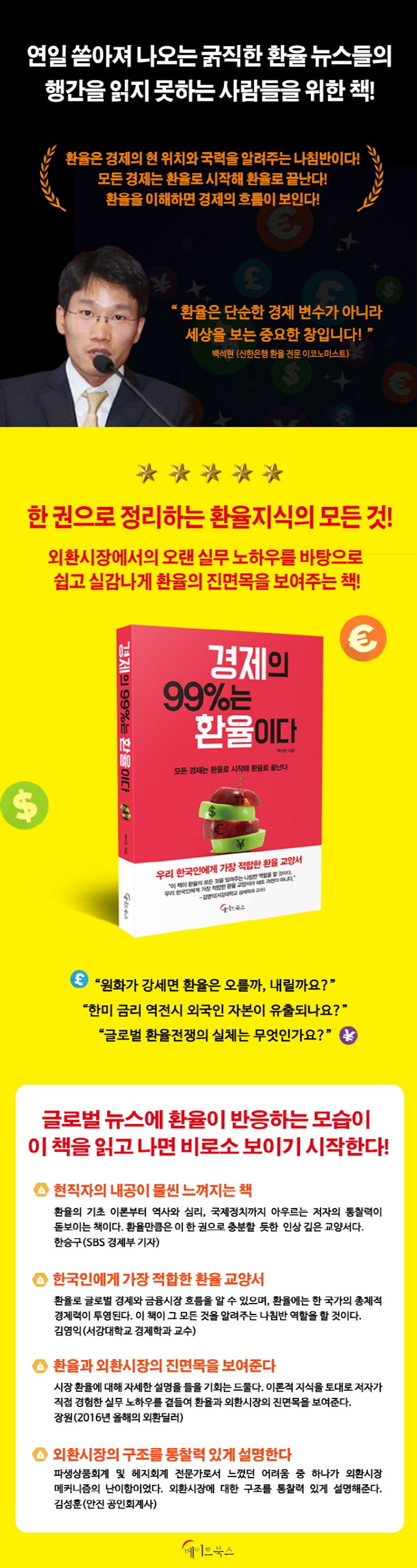 경제의 99%는 환율이다 | 백석현 - 교보문고