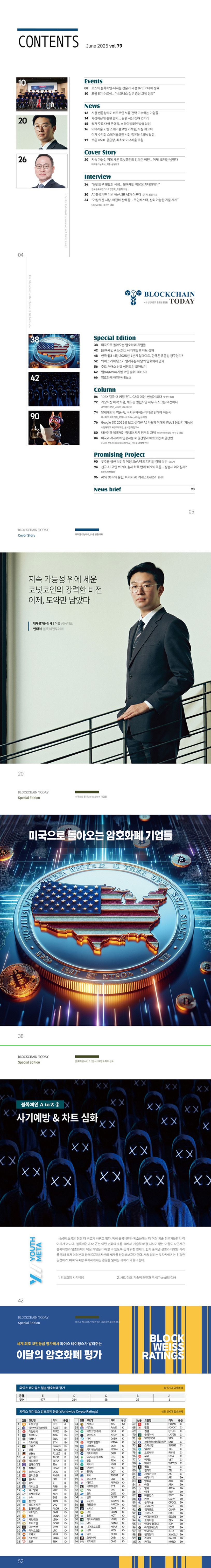 Blockchain Today(블록체인투데이)(2025년 6월호) | 블록체인투데이 편집부 - 교보문고