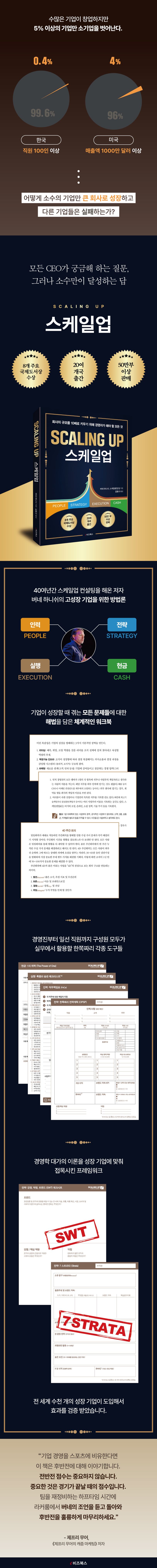 스케일업 | 버네 하니시 - 교보문고