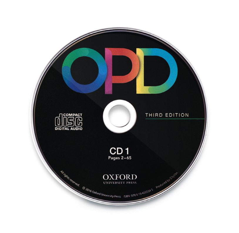 Oxford Picture Dictionary 3rd Edition Class Audio CD Set of 4 