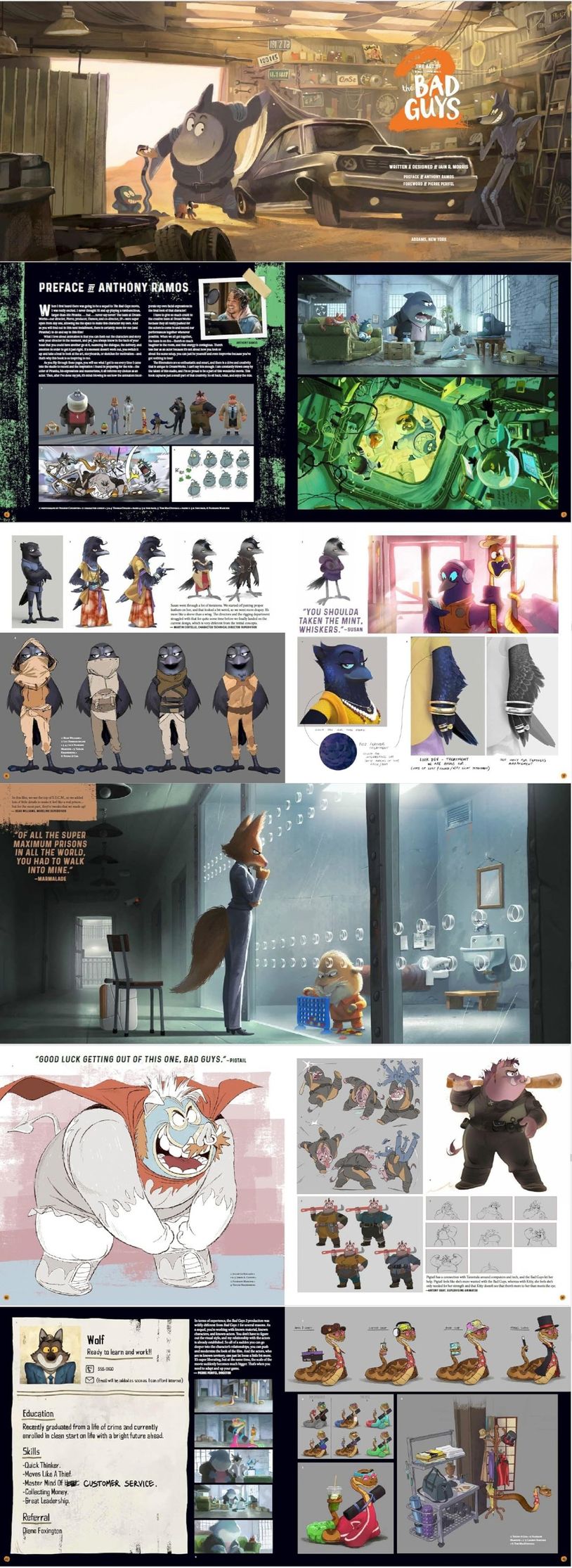The Art of DreamWorks the Bad Guys 2 | Morris, Iain R. - 교보문고