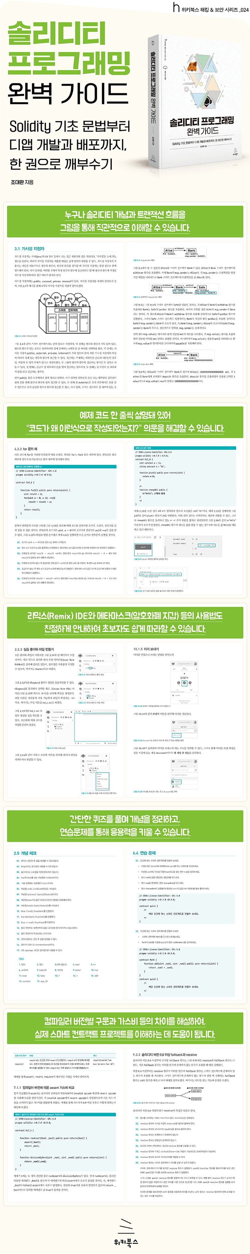 솔리디티 프로그래밍 완벽 가이드 | 조대환 - 교보문고