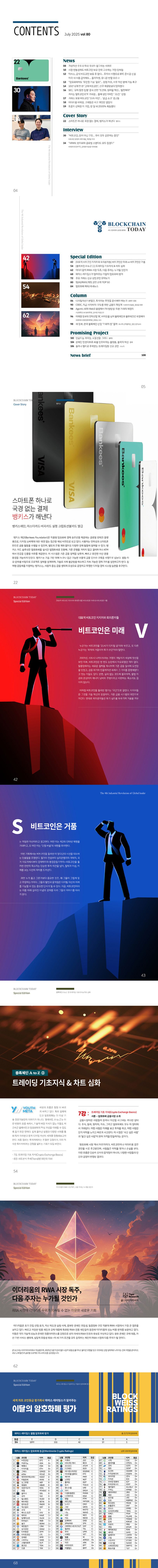Blockchain Today(블록체인투데이)(2025년 7월호) | 블록체인투데이 편집부 - 교보문고
