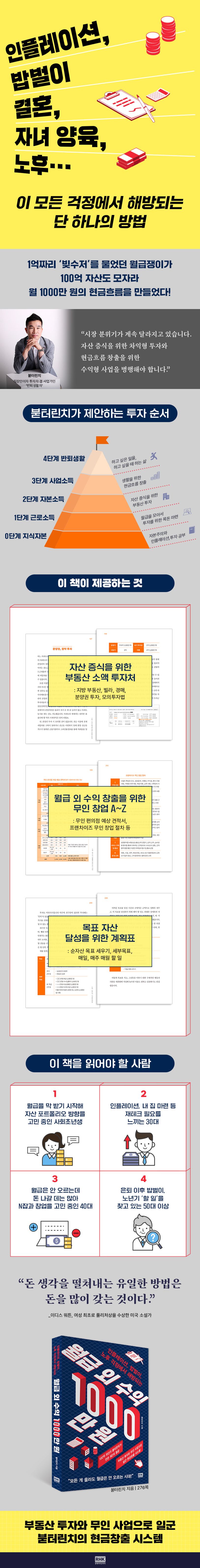 월급 외 수익 1000만 원 | 붇터린치 - 교보문고