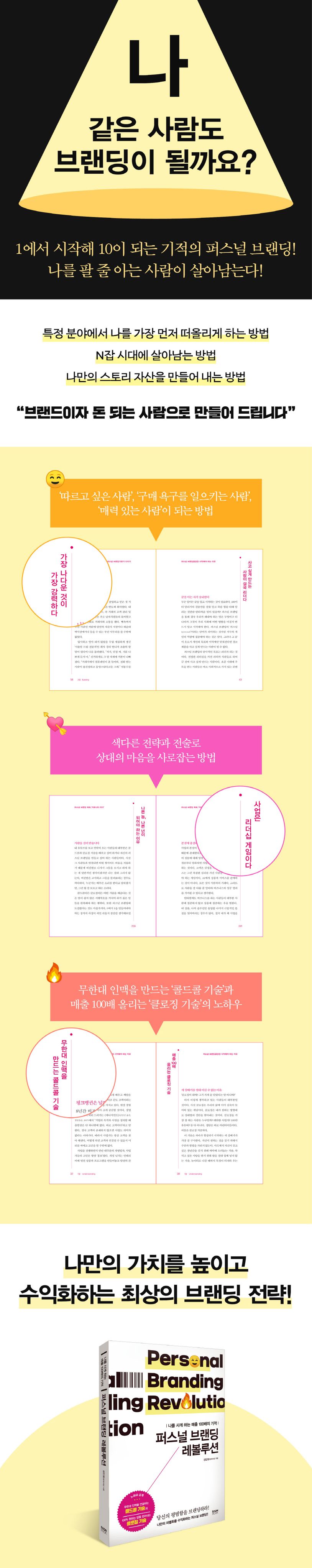 퍼스널 브랜딩 레볼루션 상세 이미지