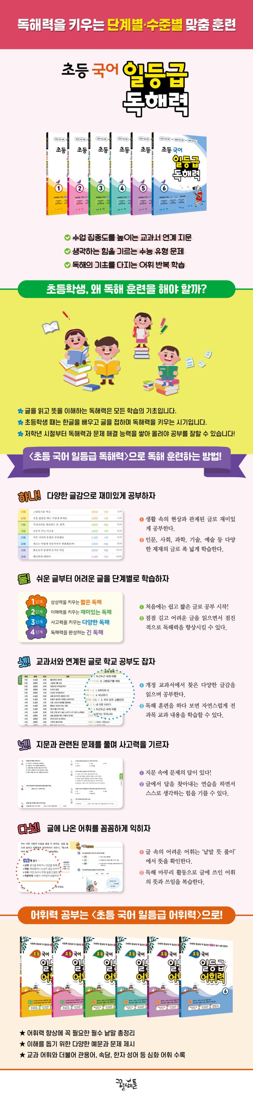초등 국어 일등급 독해력 4 상세 이미지