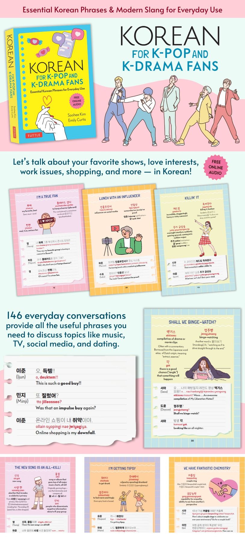 Korean for K-Pop and K-Drama Fans | Soohee Kim - 교보문고