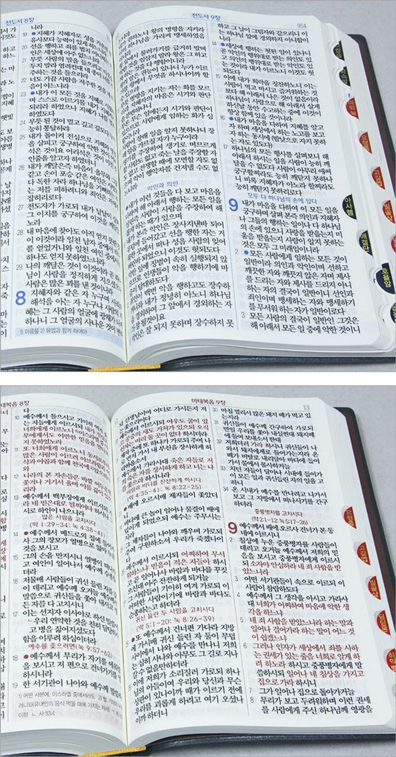 성경전서(H72TM)(검정)(비닐)(읽기편한 큰글자)(개역한글판) | 성경전서 개역한글판 편찬위원회 - 교보문고