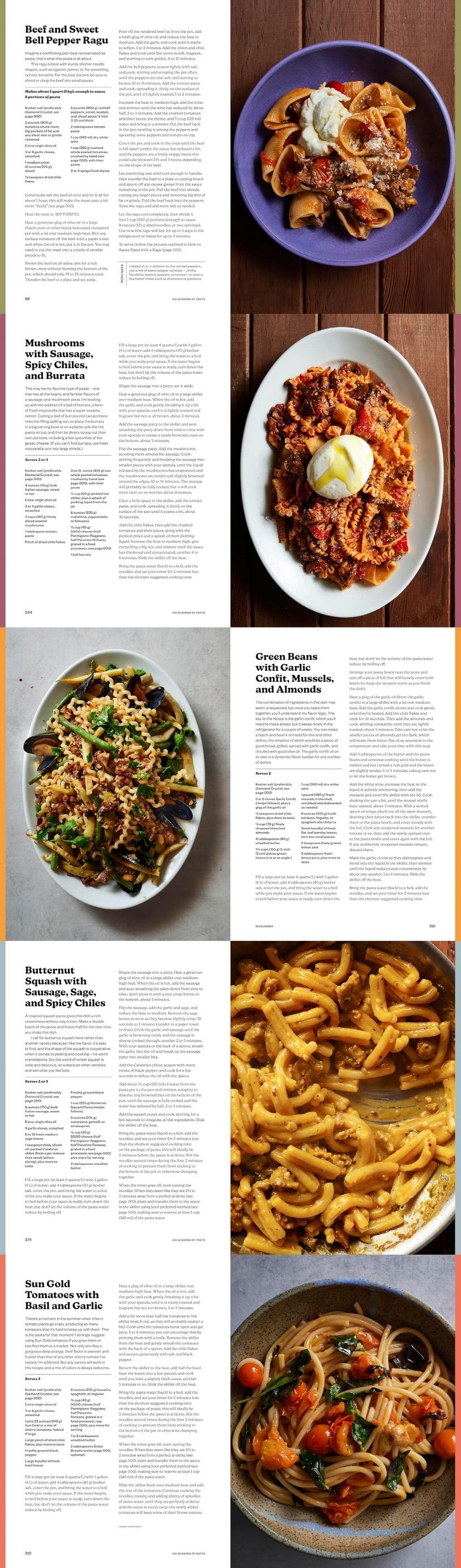 Six Seasons of Pasta McFadden, Joshua 교보문고