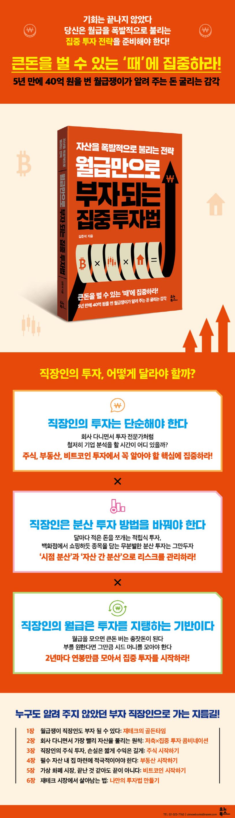 월급만으로 부자 되는 집중 투자법 (자산을 폭발적으로 불리는 전략) – GIMSSINE