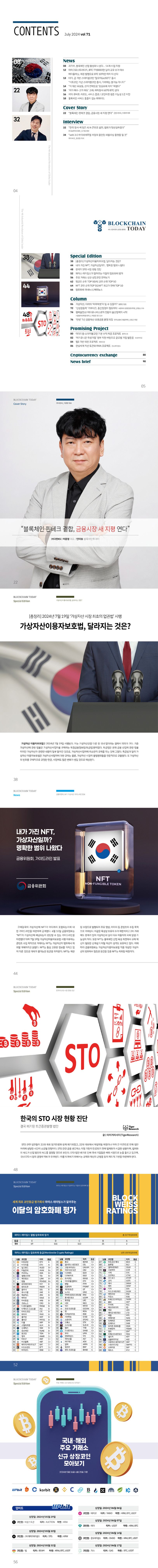 Blockchain Today(블록체인투데이)(2024년 7월호) | 블록체인투데이 편집부 - 교보문고