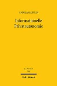 Informationelle Privatautonomie