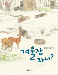 보리출판사 겨울잠 자니? 동식물의 겨울나기 산들바다 자연그림책