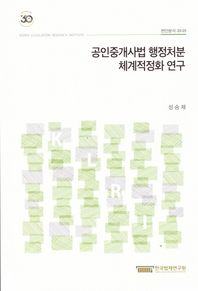 공인중개사법 행정처분 체계적정화 연구  현안분석