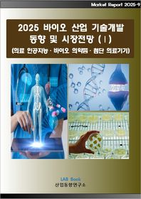 산업동향연구소 바이오 기술개발 동향 및 시장전망 1(2025) 의료 인공지능·바이오 의약품·첨단 의료기기 Market Report