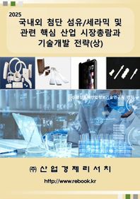 산업경제리서치 2025 국내외 첨단 섬유/세라믹 및 관련 핵심 산업 시장총람과 기술개발 전략(상)