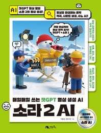 생능북스 소라 2 AI 매일매일 쓰는 챗GPT 영상 생성 AI 매일매일 AI 시리즈