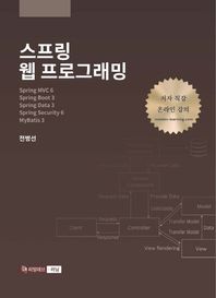 [리얼데브러닝]스프링 웹 프로그래밍 Spring MVC 6, Spring Boot 3, Spring Data 3, Spring Security 6, MyBatis 3(무료 온라인 강의)