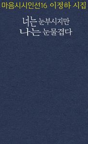 너는 눈부시지만 나는 눈물겹다 이정하 시집 마음시시인선